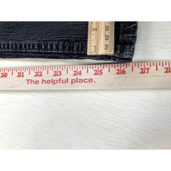 Canyon River Blues Jeans Women's 6 Short Blue Dark Wash Boot Cut Jeans - Picture 6 of 14